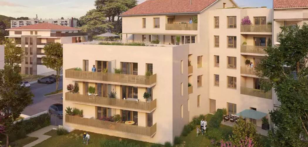 Programme immobilier neuf Millésime - Fontaines-sur-Saône aux portes du Parc de la Tête d’Or en 30 min (69270) - Référence : 16058