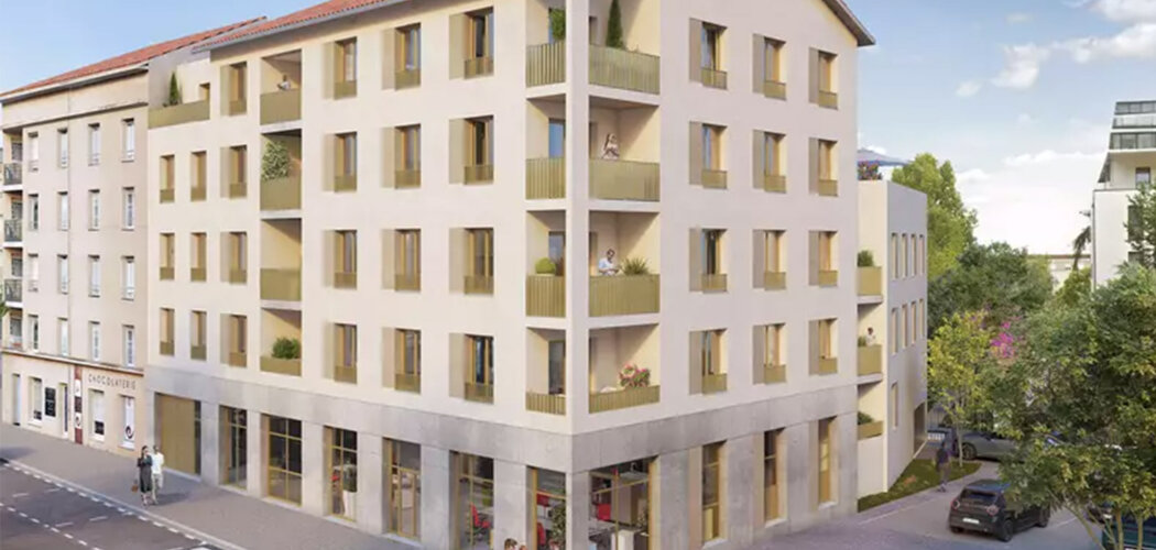 Programme immobilier neuf Millésime - Fontaines-sur-Saône aux portes du Parc de la Tête d’Or en 30 min (69270) - Référence : 16058