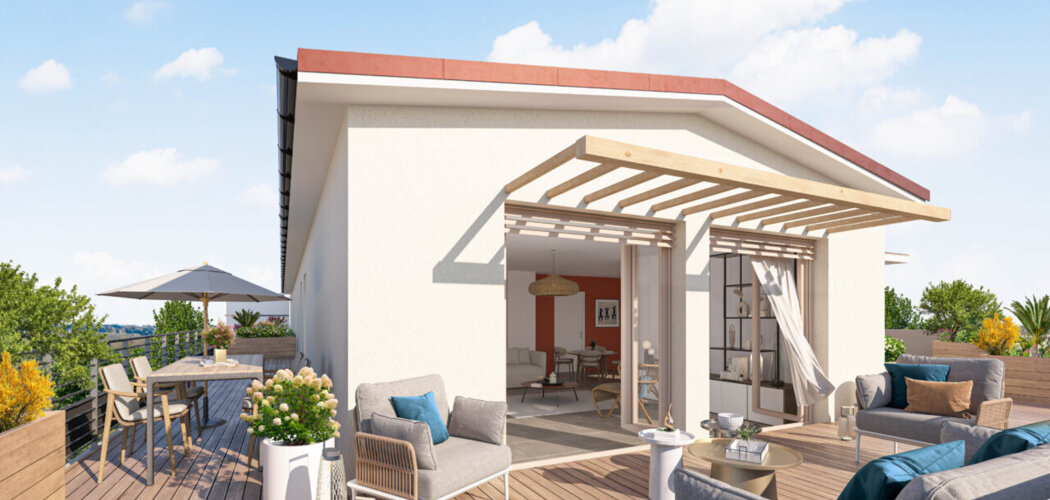 Programme immobilier neuf Le Domaine - Francheville le Bourg - Francheville : logements neufs sécurisés et verdoyants proche des transports (69340) - Référence : 15252