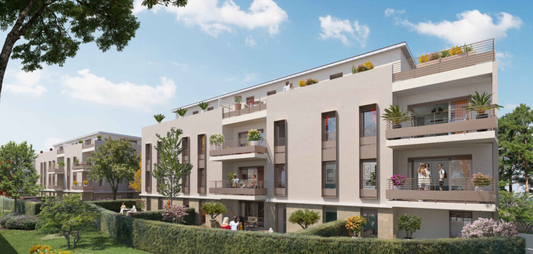 Programme immobilier neuf Le Domaine - Francheville le Bourg - Francheville : logements neufs sécurisés et verdoyants proche des transports (69340) - Référence : 15252