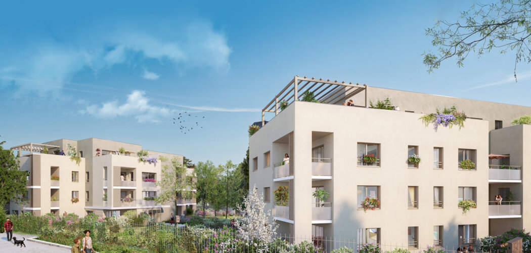 Programme immobilier neuf Les Allées du Moulin - Francheville : logements neufs T2–T4 proche de Lyon (69340) - Référence : 15911