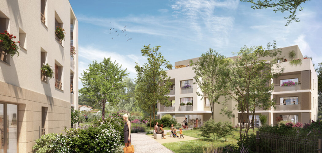Programme immobilier neuf Les Allées du Moulin - Francheville : logements neufs T2–T4 proche de Lyon (69340) - Référence : 15911
