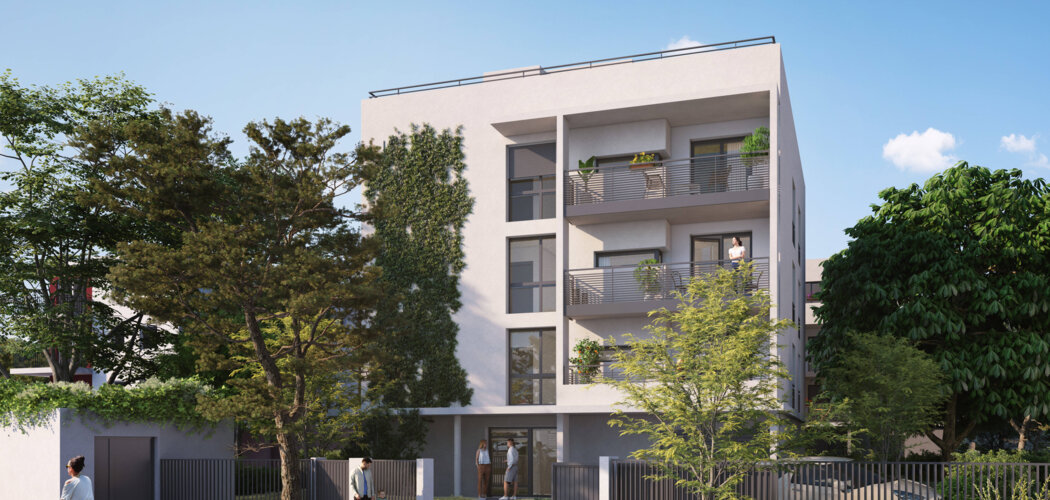 Programme immobilier neuf ILEX - Francheville : Résidence studio–T5 avec cadre végétal et confort optimisé proche des commodités (69340) - Référence : 14611