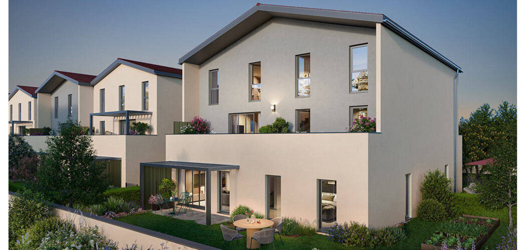 Programme immobilier neuf REFLETS D'ADELE - Genas entre ville et nature proche de Lyon (69740) - Référence : 16978