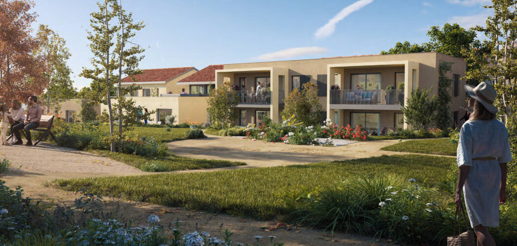 Programme immobilier neuf Les hauts de St Roch - Gleizé : logements neufs T2–T4 proche du centre du village (69400) - Référence : 18191