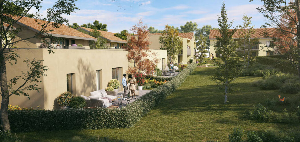 Programme immobilier neuf Les hauts de St Roch - Gleizé : logements neufs T2–T4 proche du centre du village (69400) - Référence : 18191