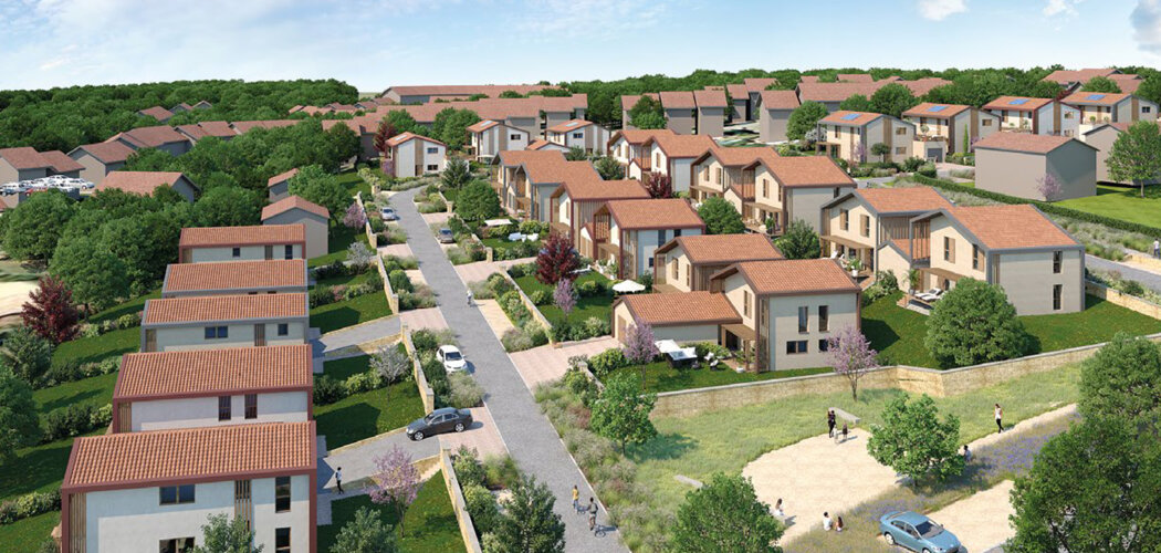 Programme immobilier neuf Hameau des coteaux - Gleizé maisons neuves proche Villefranche-sur-Saône (69400) - Référence : 17808