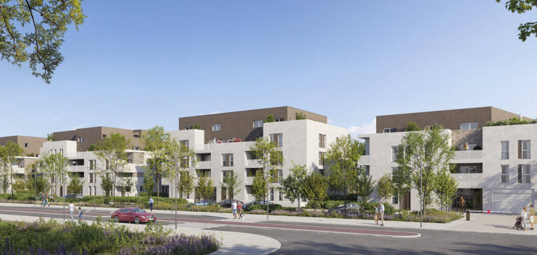 Programme immobilier neuf IZY - Grigny : Résidence T2–T4 avec cadre naturel et confort optimisé proche des transports (69520) - Référence : 11033