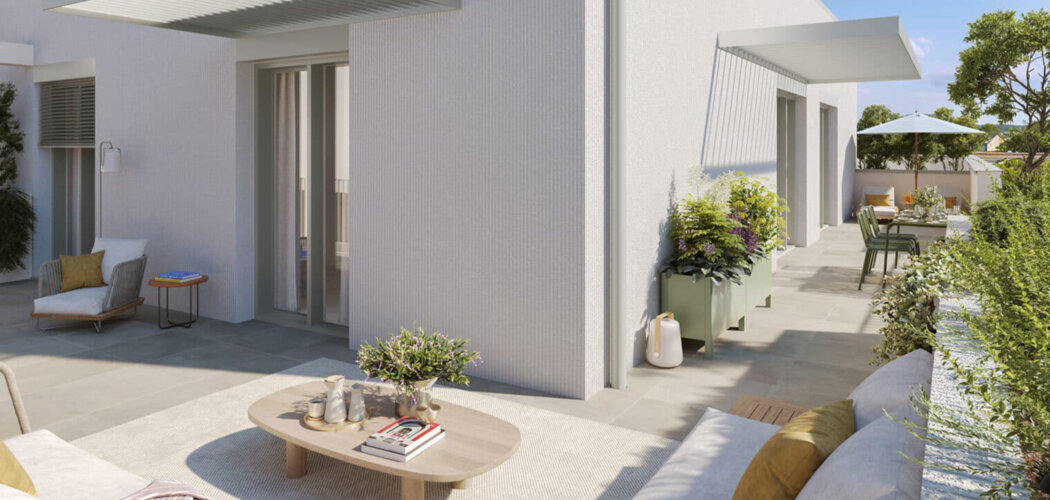 Programme immobilier neuf Opaline - Lyon 07 quartier Gerland proche métro B (69007) - Référence : 12782