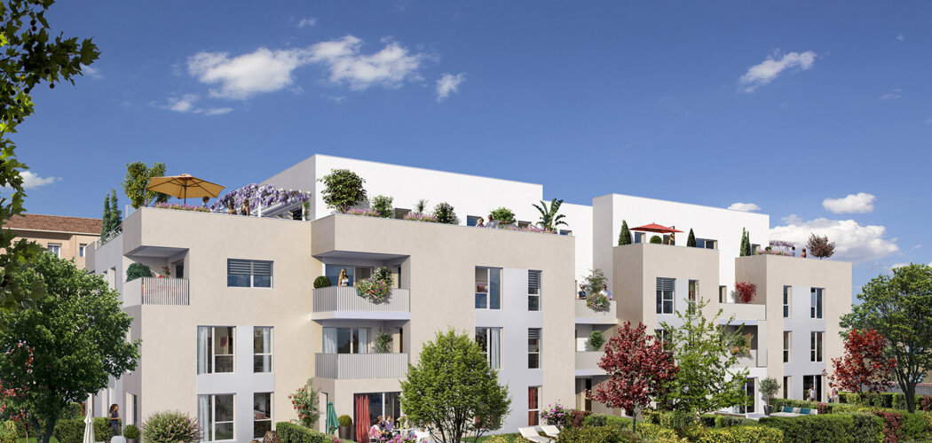 Programme immobilier neuf Plain'Itude - Lyon 08 : Résidence T2–T4 avec cadre moderne et confort optimisé proche des transports (69008) - Référence : 4912