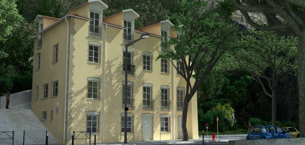 Programme immobilier neuf L'ECRIN DE LA SAONE (TOUS LES LOTS SONT LIVRABLES IMMEDIATEMENT ET ACTABLES) - Lyon 1er près des quais de Saône (69001) - Référence : 9462