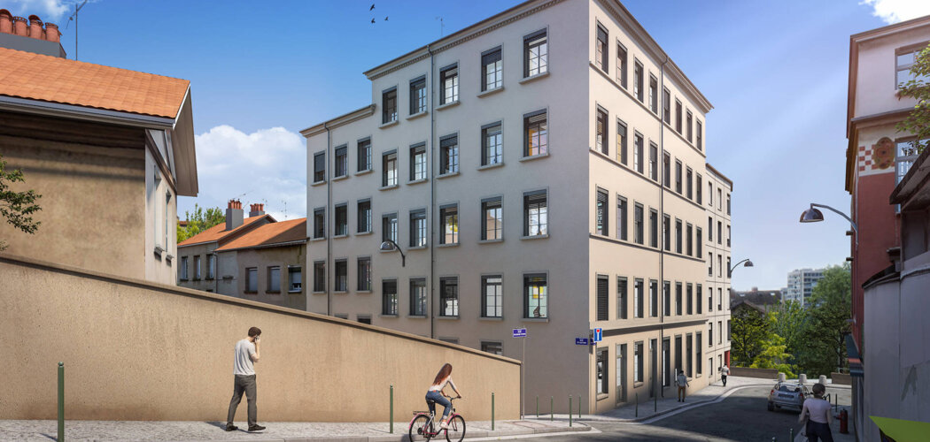 Programme immobilier neuf L'ÉBENISTERIE (69) - Lyon 4e au coeur de Croix-Rousse à proximité du Parc de la Tête d’Or (69004) - Référence : 9464