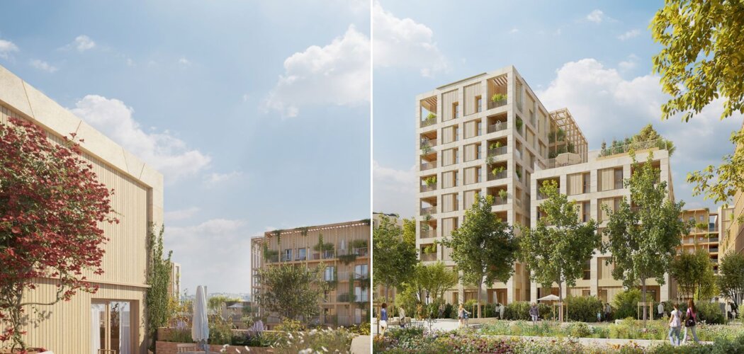 Programme immobilier neuf Sculpt - Lyon 7 : logements neufs près du métro Jean Jaurès, architecture durable et espaces verts (69007) - Référence : 8597