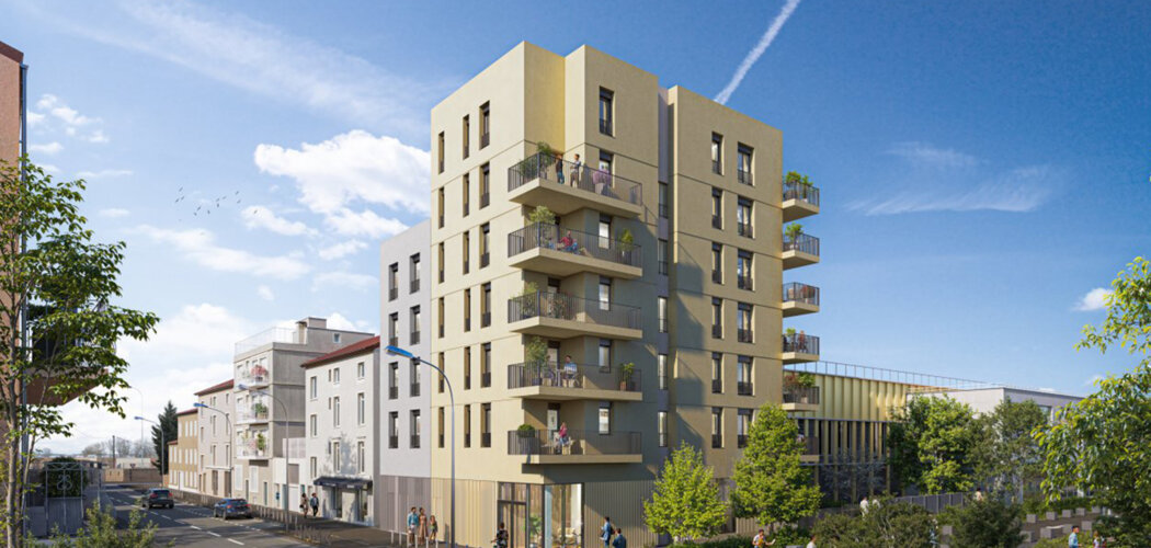 Programme immobilier neuf NEST - Lyon 7e proche de la gare Jean Macé (69007) - Référence : 16685
