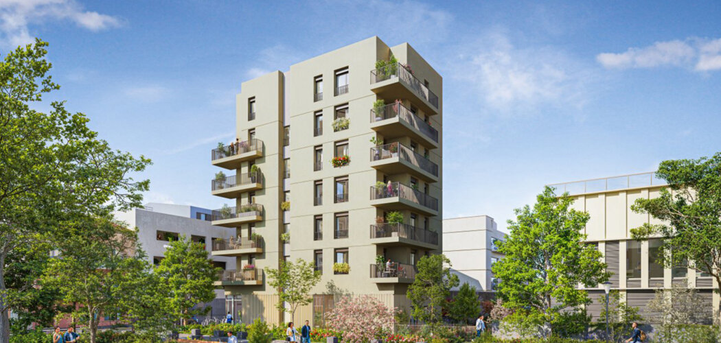 Programme immobilier neuf NEST - Lyon 7e proche de la gare Jean Macé (69007) - Référence : 16685