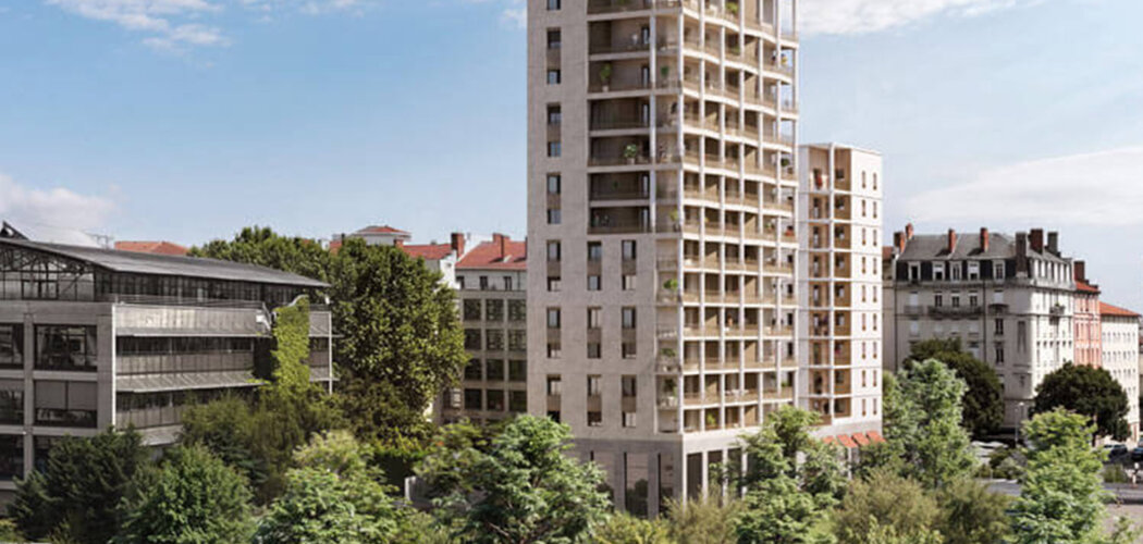 Programme immobilier neuf Côté Parc - Lyon 7ème à proximité de deux arrêts métros B (69007) - Référence : 16751