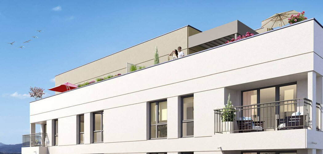 Programme immobilier neuf Lumière et Jardins - Lyon 8e proche du parc de Parilly (69008) - Référence : 11355