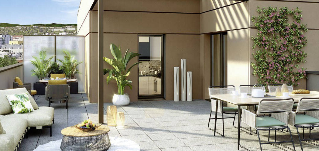 Programme immobilier neuf Lumière et Jardins - Lyon 8e proche du parc de Parilly (69008) - Référence : 11355