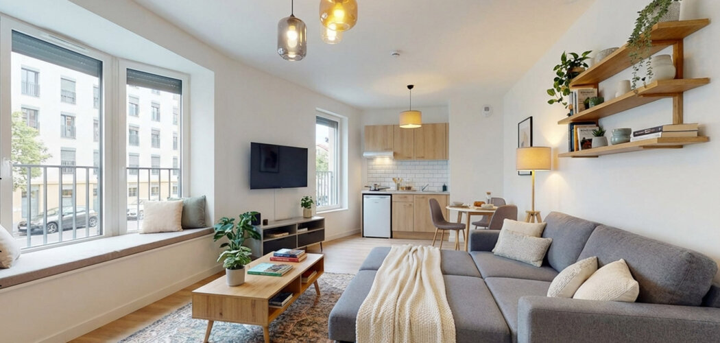 Programme immobilier neuf LE FOCUS - Lyon 8ème résidence étudiante à proximité du métro B (69008) - Référence : 16813