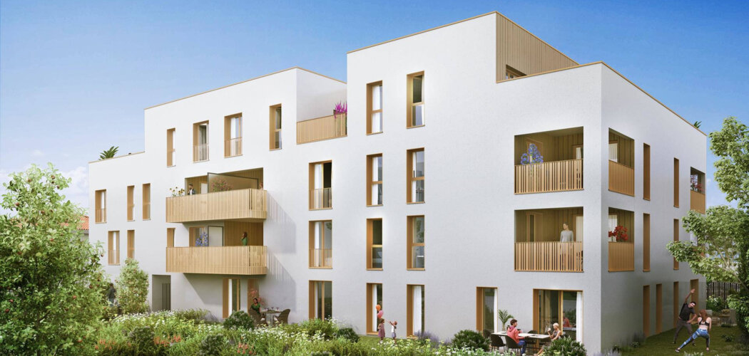 Programme immobilier neuf ICONIK - Lyon : logements neufs sécurisés et verdoyants proche des axes routiers (69008) - Référence : 8266