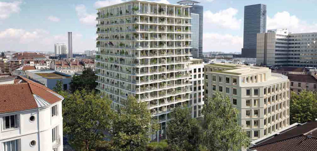 Programme immobilier neuf 6ÈME ART LAFAYETTE - Lyon : logements neufs sécurisés et verdoyants proche des commodités (69006) - Référence : 16886