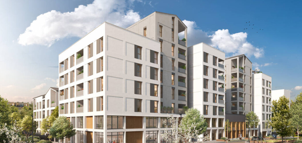 Programme immobilier neuf District 7 - Lyon : Résidence studio–T5 avec cadre urbain et confort optimisé proche des commodités (69007) - Référence : 14604