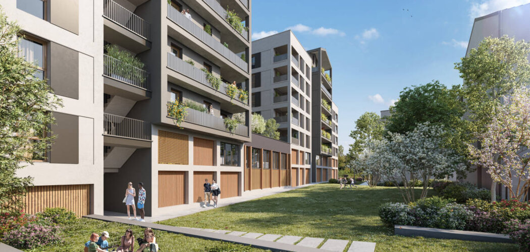 Programme immobilier neuf District 7 - Lyon : Résidence studio–T5 avec cadre urbain et confort optimisé proche des commodités (69007) - Référence : 14604