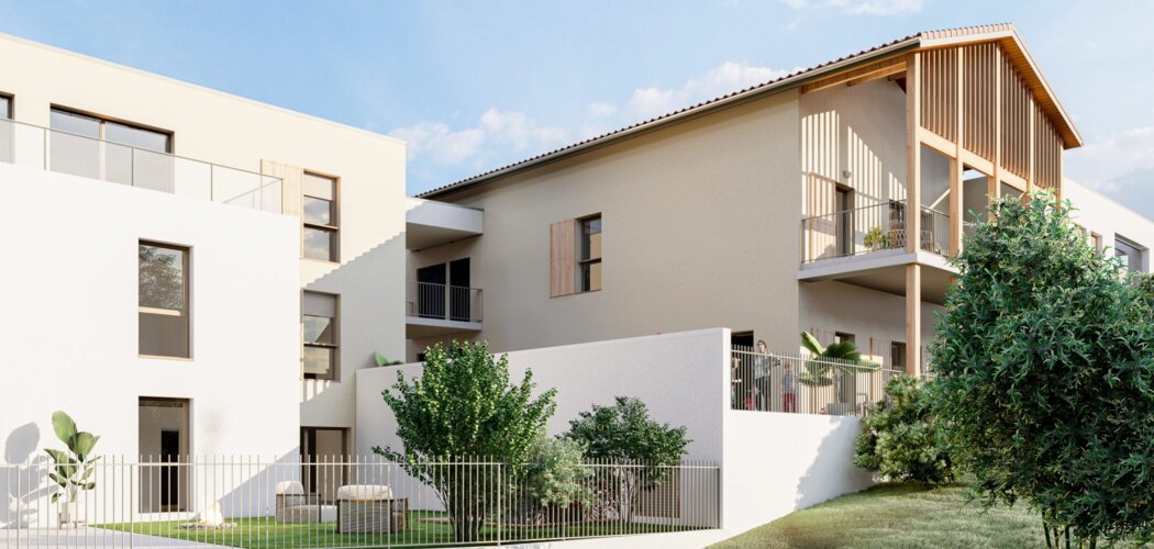 Programme immobilier neuf Les Aquarelles - Marcilly-d'Azergues : logements neufs T2–T5 proche de la gare et de Lyon (69380) - Référence : 15805
