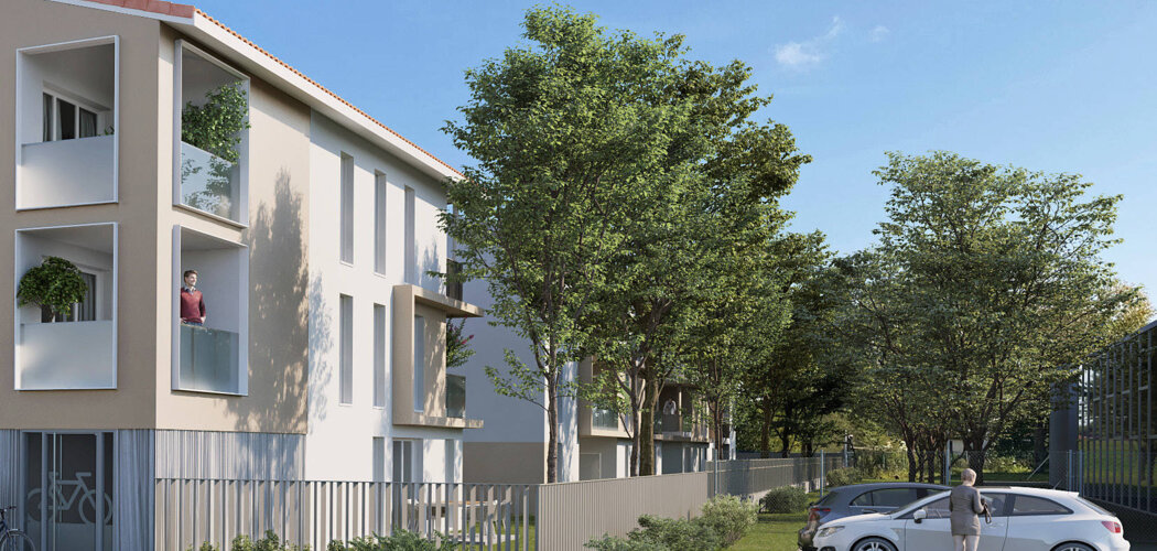 Programme immobilier neuf COEUR DE VILLE - Mions : logements neufs T2–T4 proche des commerces (69780) - Référence : 9526