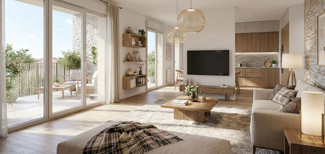 Programme immobilier neuf COEUR DE VILLAGE - Montagny village authentique à 30 min de Lyon cadre résidentiel (69700) - Référence : 17612