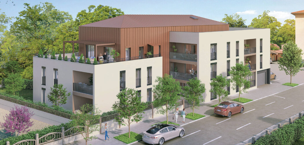 Programme immobilier neuf ePonyme - Neuville-sur-Saône à proximité de Lyon en TER (69250) - Référence : 9485