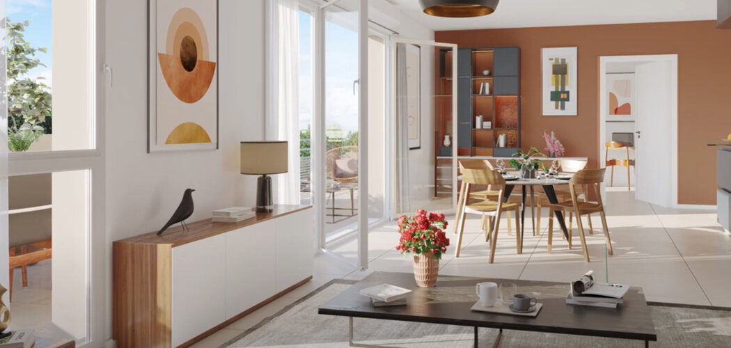 Programme immobilier neuf Côté Saône - Neuville-sur-Saône aux portes de Lyon à 11 min de la Part-Dieu (69250) - Référence : 15988