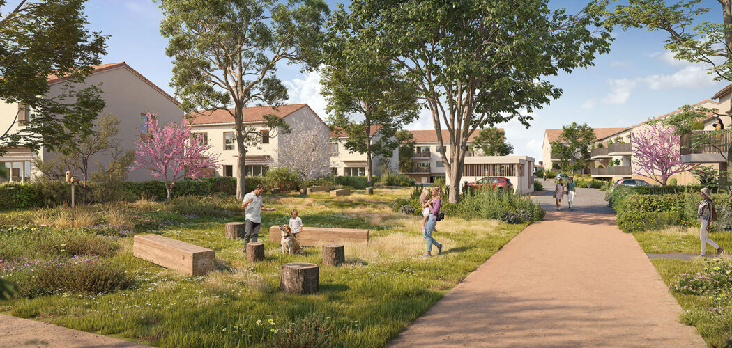 Programme immobilier neuf Arborélia - Oullins-Pierre-Bénite résidence neuve au Perron (69310) - Référence : 17724