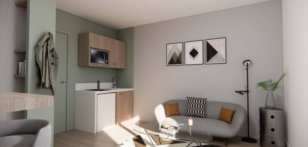 Programme immobilier neuf LE 67 EUROPE - Pierre-Bénite : logements neufs à deux pas du parc Georges Manillier, confort et sécurité (69600) - Référence : 12260