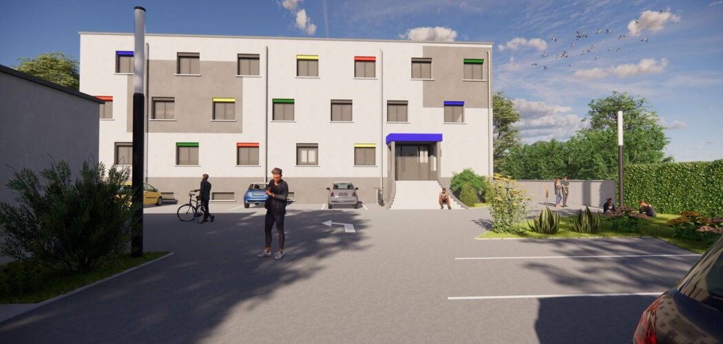 Programme immobilier neuf LE 67 EUROPE - Pierre-Bénite : logements neufs à deux pas du parc Georges Manillier, confort et sécurité (69600) - Référence : 12260