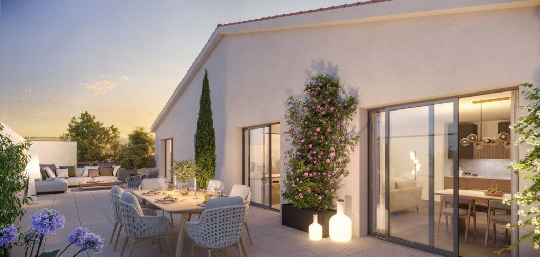 Programme immobilier neuf Le Clos du Tilleul - Pusignan centre-ville dans une résidence à taille humaine (69330) - Référence : 16006