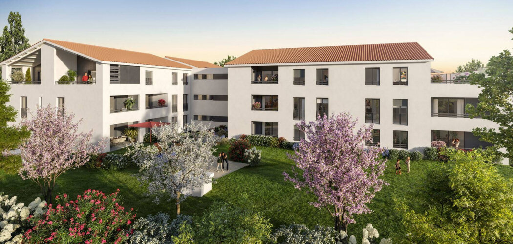 Programme immobilier neuf Le Clos du Tilleul - Pusignan centre-ville dans une résidence à taille humaine (69330) - Référence : 16006
