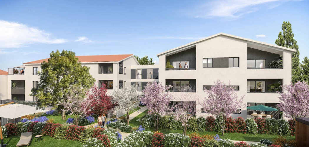 Programme immobilier neuf Le Clos du Tilleul - Pusignan centre-ville dans une résidence à taille humaine (69330) - Référence : 16006