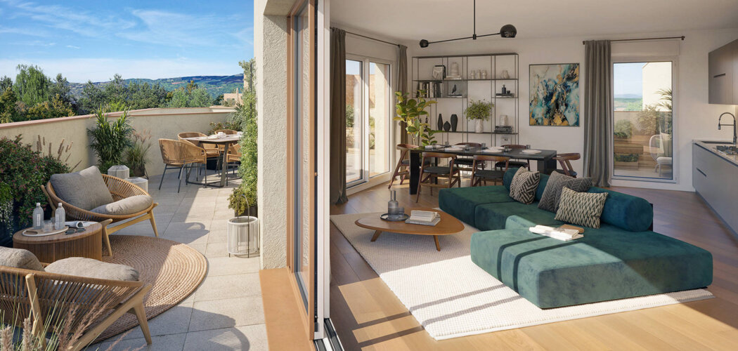 Programme immobilier neuf Nouvel'R - Rillieux-la-Pape à proximité de lyon (69140) - Référence : 16072