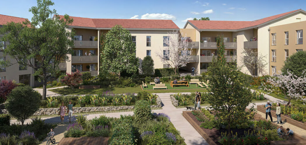 Programme immobilier neuf FLORILLA 2 - Rillieux-la-Pape centre proche de la gare de Sathonay-Rillieux (69140) - Référence : 16075