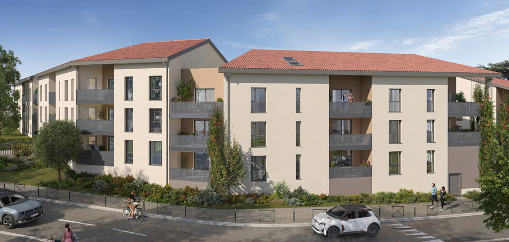 Programme immobilier neuf FLORILLA 2 - Rillieux-la-Pape centre proche de la gare de Sathonay-Rillieux (69140) - Référence : 16075