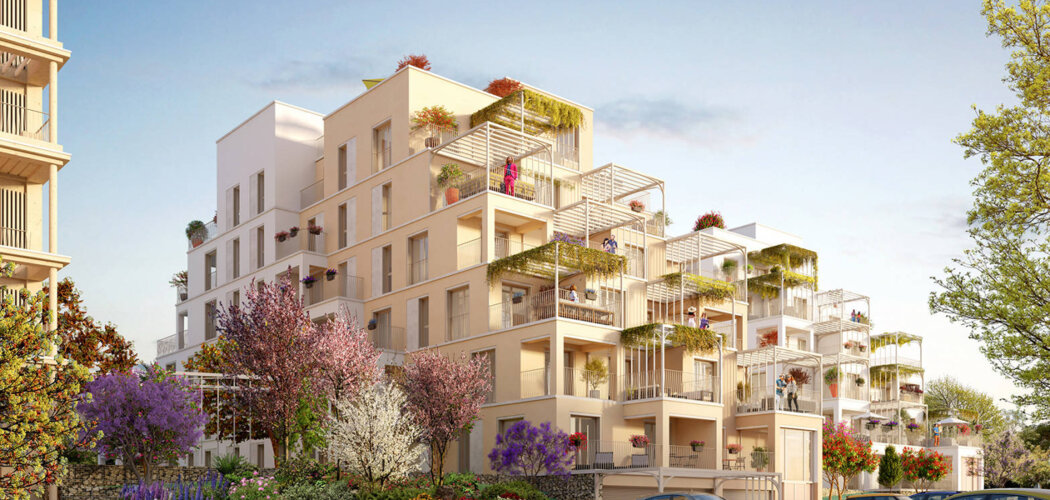 Programme immobilier neuf PREMIERES LOGES - Rillieux-la-Pape : logements neufs modernes et lumineux en centre-ville (69140) - Référence : 14877