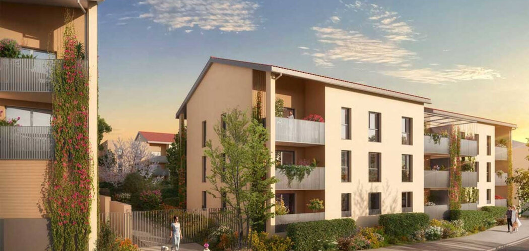 Programme immobilier neuf FLORILLA TR1 - Rillieux-la-Pape : Résidence T2–T4 avec cadre résidentiel et confort optimisé proche des commodités (69140) - Référence : 18145