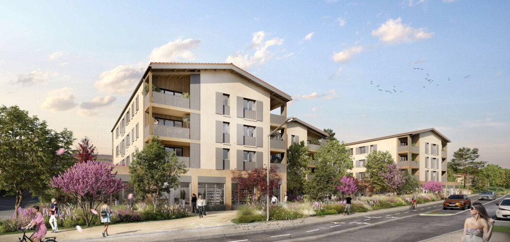 Programme immobilier neuf Bel'Horizon - Sain-Bel gare à seulement 500 m (69210) - Référence : 16078