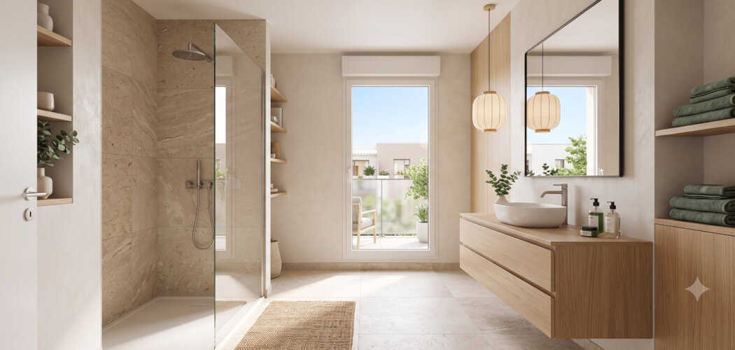 Programme immobilier neuf 23 Faubourg - Saint-Fons : logements neufs sécurisés et verdoyants proche des transports (69190) - Référence : 15511