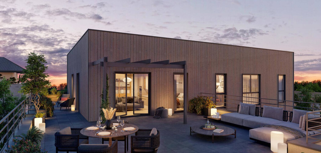 Programme immobilier neuf Lumiflore - Saint-Genis-Laval proche métro B (69230) - Référence : 16018