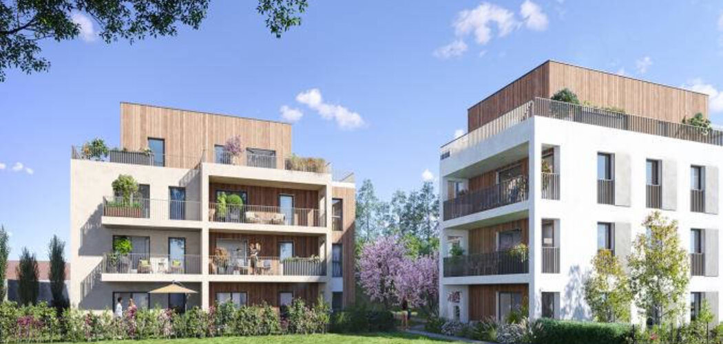 Programme immobilier neuf Lumiflore - Saint-Genis-Laval proche métro B (69230) - Référence : 16018