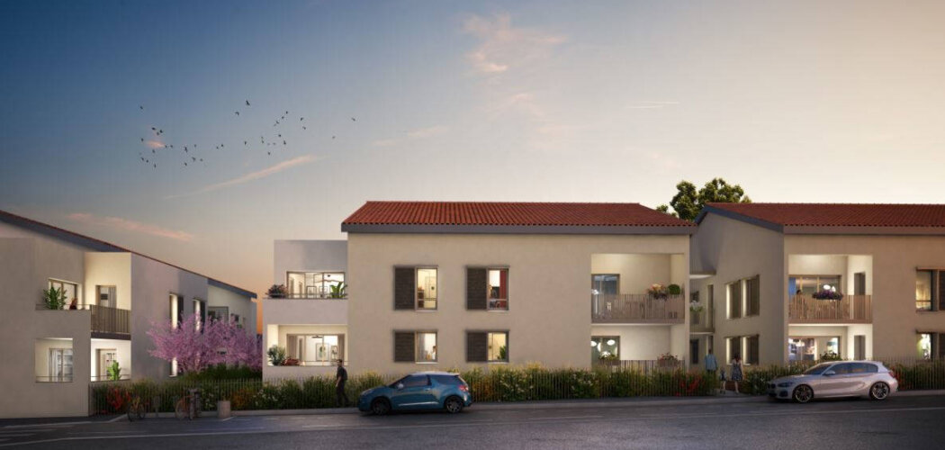 Programme immobilier neuf LE CLOS DES CERISIERS - Saint-Genis-les-Ollières : Résidence T2–T4 avec cadre authentique et confort optimisé proche des commodités (69290) - Référence : 6667
