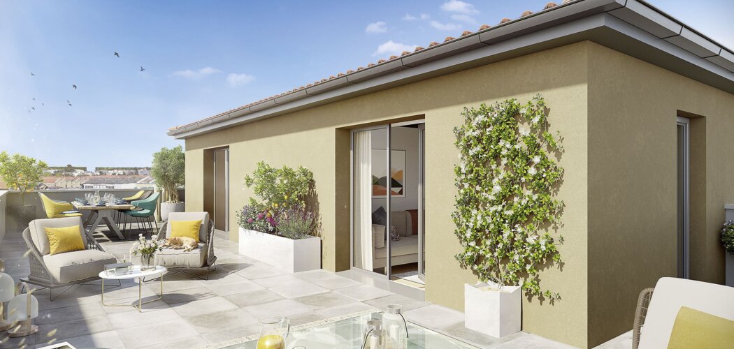 Programme immobilier neuf VILLA JARDIN - Saint-Priest proche gare à 15 min de Lyon Perrache (69800) - Référence : 16025