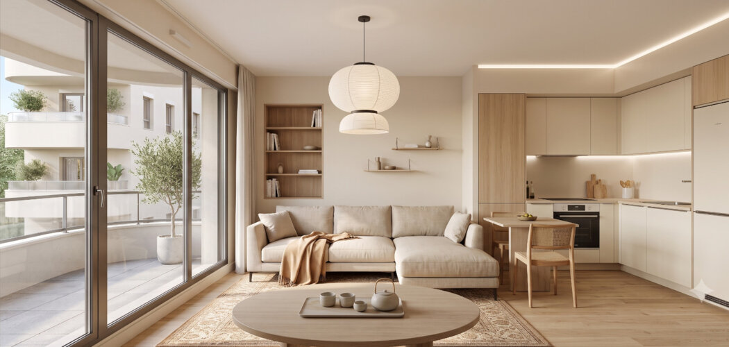 Programme immobilier neuf Art Village - Saint-Priest : Résidence T2–T4 avec cadre résidentiel et confort optimisé proche des commodités (69800) - Référence : 14573